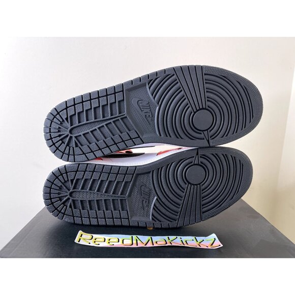 Jordan 1 Mid SE Turf Orange White Mens Sizes DD6834 802 - Picture 5 of 5